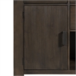 Pemberly Row Transitional 4 Drawer Server in Walnut Finish
