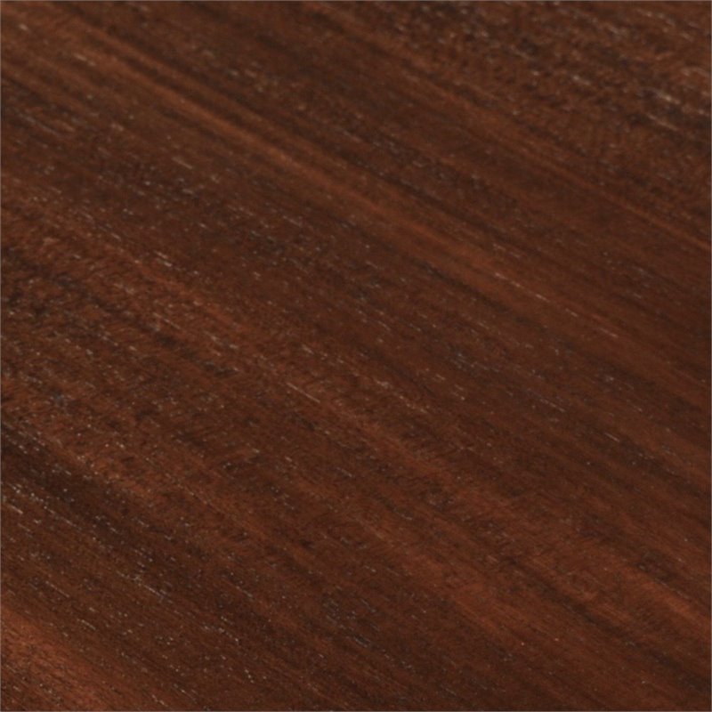 Pemberly Row Accent Classic Buffet in Pure White and Dark Wood