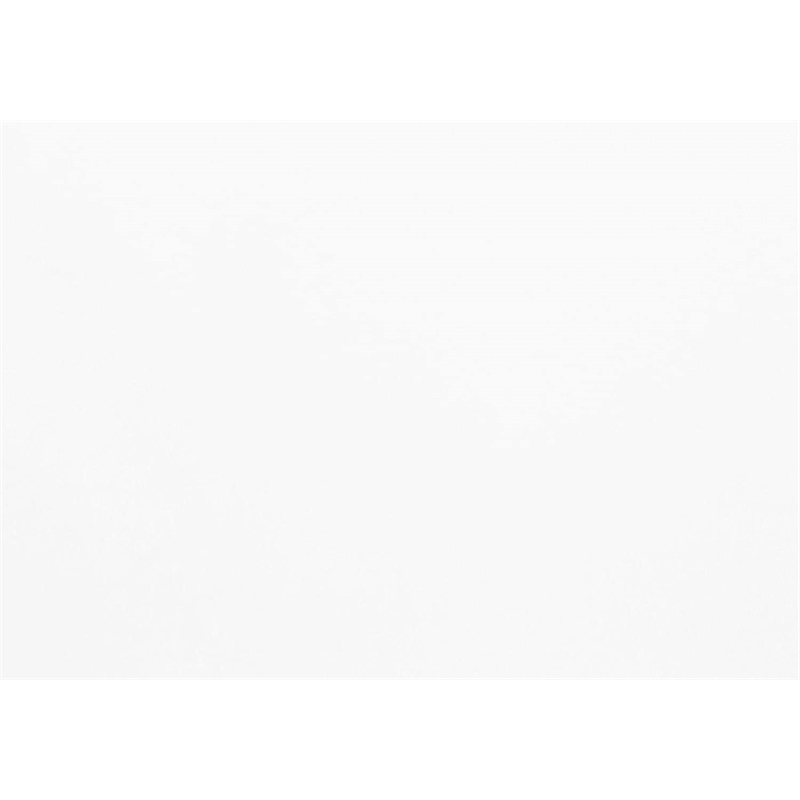 Pemberly Row Modern 3 Piece Coffee Table Set in White and Silver