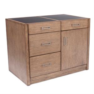pemberly row contemporary brown wood kitchen island