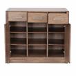 Pemberly Row Contemporary Brown Wood Buffet