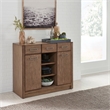 Pemberly Row Contemporary Brown Wood Buffet