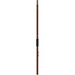 Pemberly Row Solid Wood Twin Spindle Headboard with USB Turbo Charger in Walnut