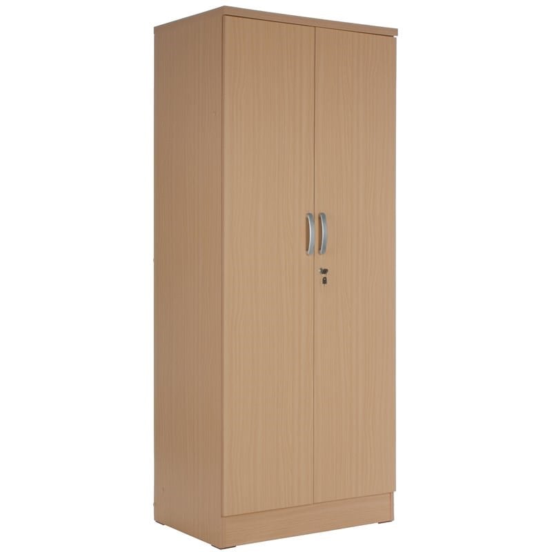 Pemberley Row Engineered Wood Maple Wardrobe Cabinet Rectangular 72