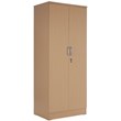 Pemberley Row Engineered Wood Maple Wardrobe Cabinet Rectangular 72