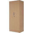 Pemberley Row Engineered Wood Maple Wardrobe Cabinet Rectangular 72
