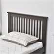 Pemberly Row Modern Solid Wood Platform Pine Twin Bed in Tobacco