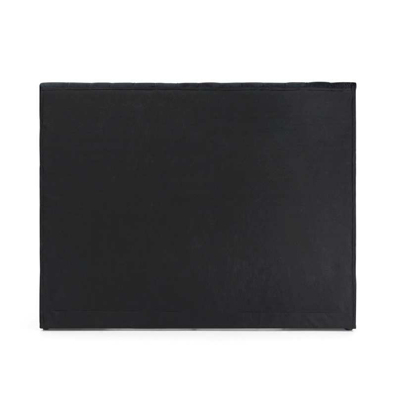 Pemberley Row Velvet Black Platform Bed Rectangular Storage 66