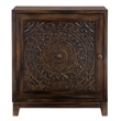 Pemberly Row Traditional Wood Accent Cabinet in Dark Brown