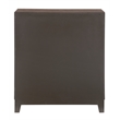 Pemberly Row Traditional Wood Accent Cabinet in Dark Brown