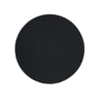 Pemberly Row Farmhouse Round Spindle Wood Accent Table in Black