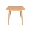 Pemberly Row Modern Seven Piece Wood Dining Set in Natural Brown