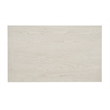 Pemberly Row Contemporary Wood Dining Table in Smokey White and Dark Gray