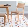 Pemberly Row Contemporary Set of Two Wood 18