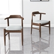 Pemberly Row Modern Polyester Blend Fabric Dining Chair in Gray (Set of 2)