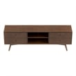 Pemberly Row Mid-Century Solid Wood TV Stand for TVs up to 65