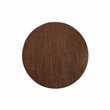 Pemberly Row Wood Dining Table with 2 Drop Leaves in Walnut/Black