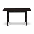 Pemberly Row Rectangular Wood Dining Table in Black