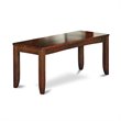 Pemberly Row 6-piece Wood Dining Set with Bench in Espresso
