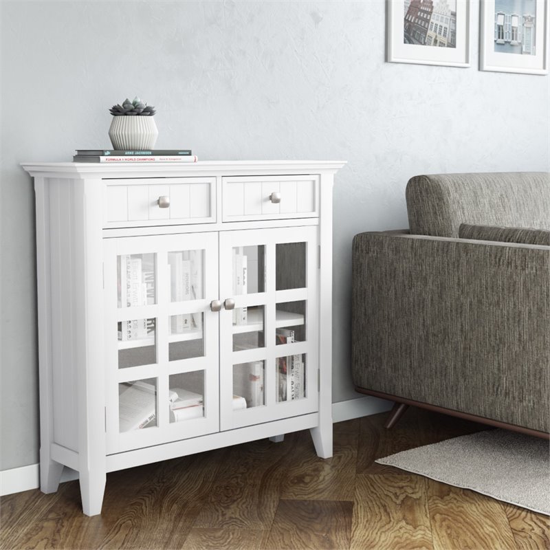 Pemberly Row Transitional Solid Wood 36
