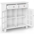 Pemberly Row Transitional Solid Wood 36