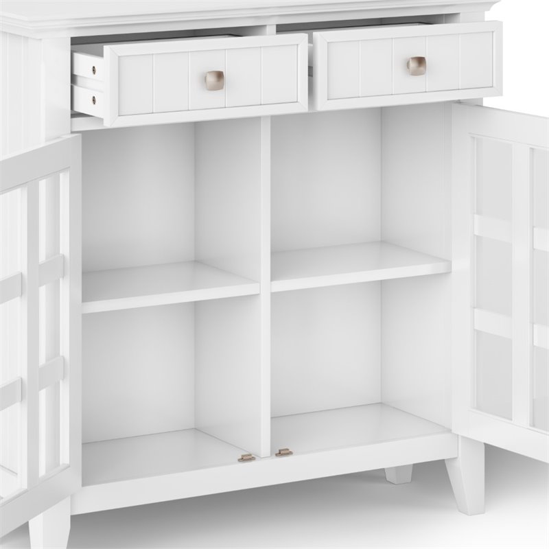 Pemberly Row Transitional Solid Wood 36