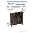 Pemberly Row Transitional Solid Wood 36