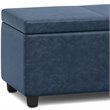 Pemberly Row Contemporary Faux Leather 48