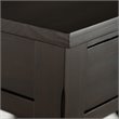 Pemberly Row Transitional Solid Wood End Table in Hickory Brown