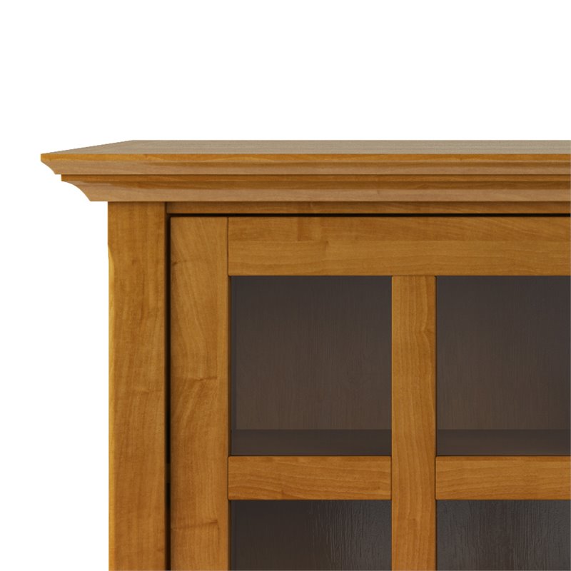 Pemberly Row Modern Solid Wood TV Media Stand for TVs up to 60