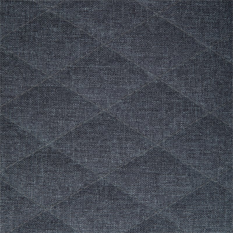 Pemberly Row Modern Fabric Accent chair with Lumbar Pillow in Gray