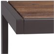 Pemberly Row Industrial Wood TV Media Stand for TVs up to 66