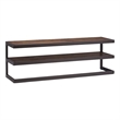 Pemberly Row Industrial Wood TV Media Stand for TVs up to 66