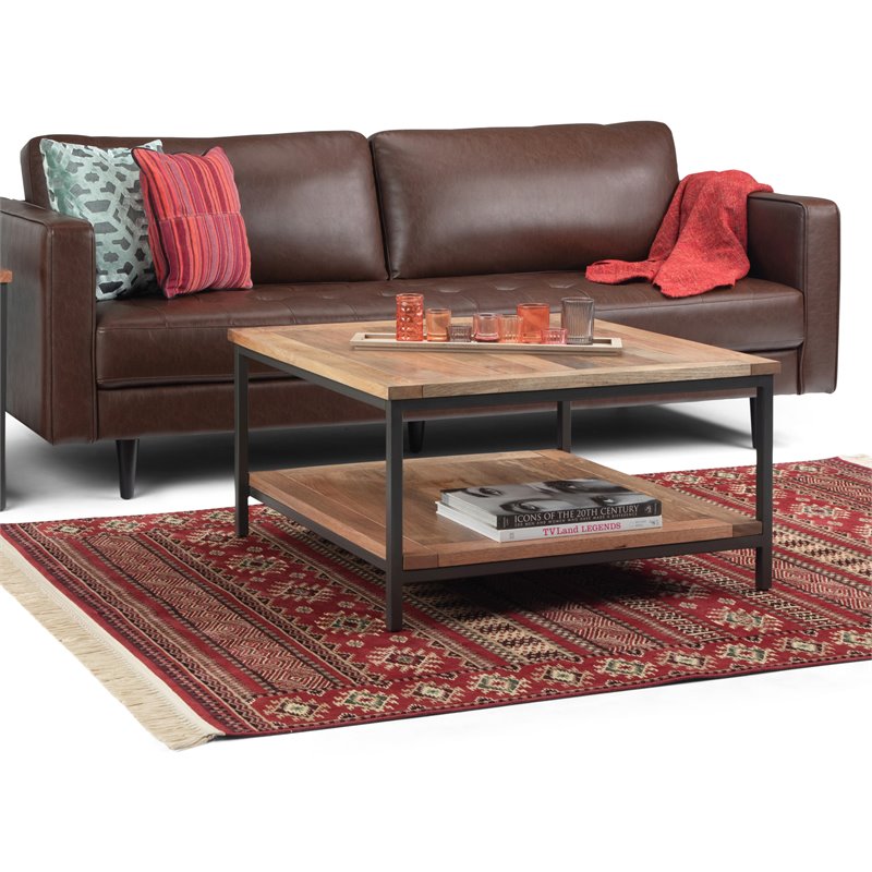 Pemberly Row Industrial Mango Wood 34