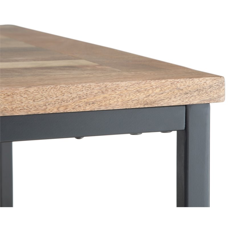 Pemberly Row Industrial Mango Wood 34
