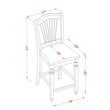 Pemberly Row 7-piece Traditional Wood Dining Set in Mahogany