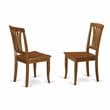 Pemberly Row 7-piece Dining Set with Wood Seat in Brown
