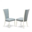 Pemberly Row 5-piece Wood Dining Room Set in Linen White