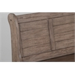 Pemberly Row Farmhouse Wood Breakfast Nook Set in Buckskin