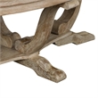 Pemberly Row Traditional Wood Oval Cocktail Table in Espresso