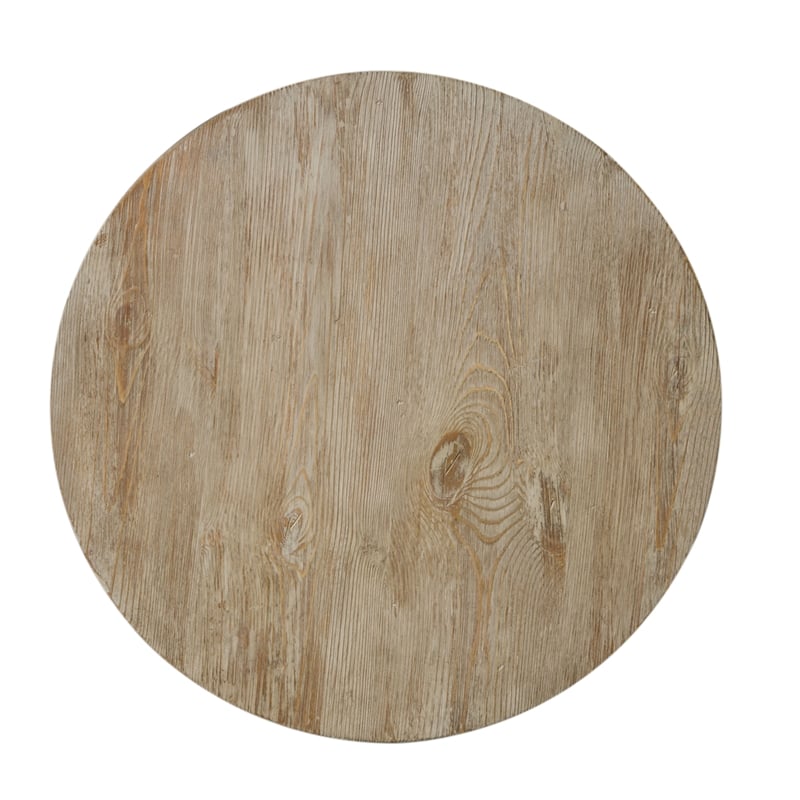 Pemberly Row Traditional Wood End Table in Gray