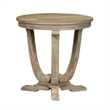 Pemberly Row Traditional Wood End Table in Gray
