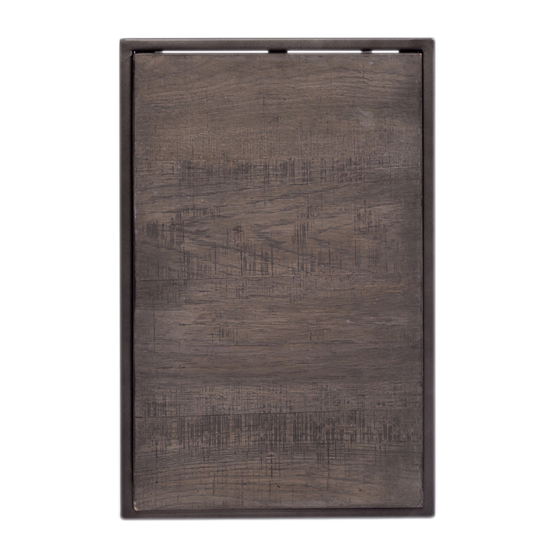 Pemberly Row Modern Modern Wood Laptop Table in Brown