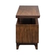 Pemberly Row Modern Wood TV Console in Mahogany