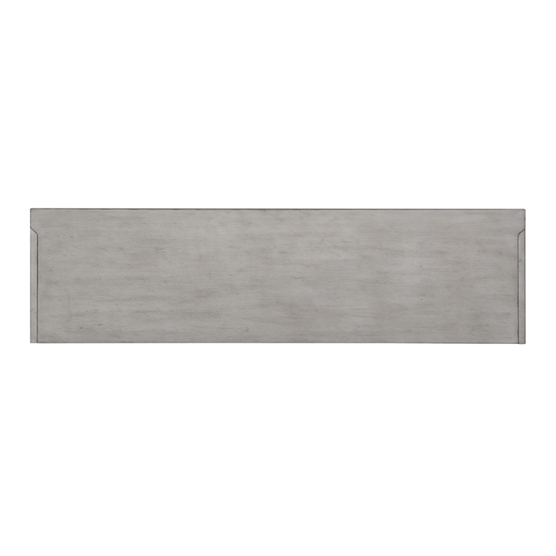 Pemberly Row Contemporary Glass Entertainment TV Stand in White