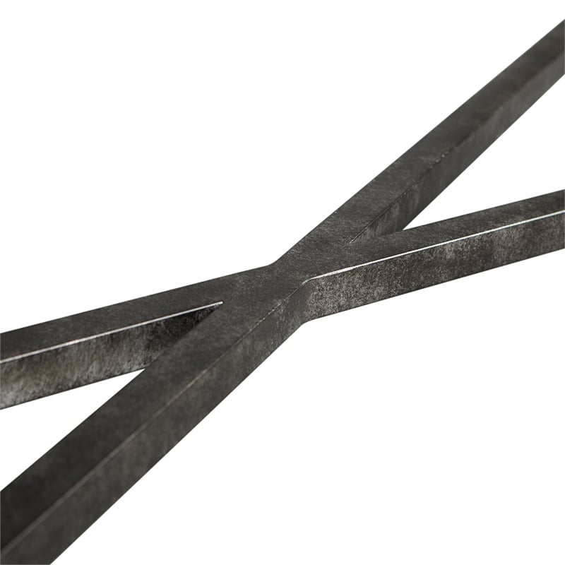 Pemberly Row Transitional Wood Sofa Table in Brown