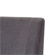 Pemberly Row Mid-Century Wood Chair in Gray (Set of 2)
