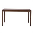 Pemberly Row Contemporary Wood Rectangular Leg Table in Oak