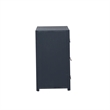 Pemberly Row Contemporary Wood Accent Cabinet in Midnight Blue