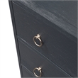 Pemberly Row Contemporary Wood Accent Cabinet in Midnight Blue